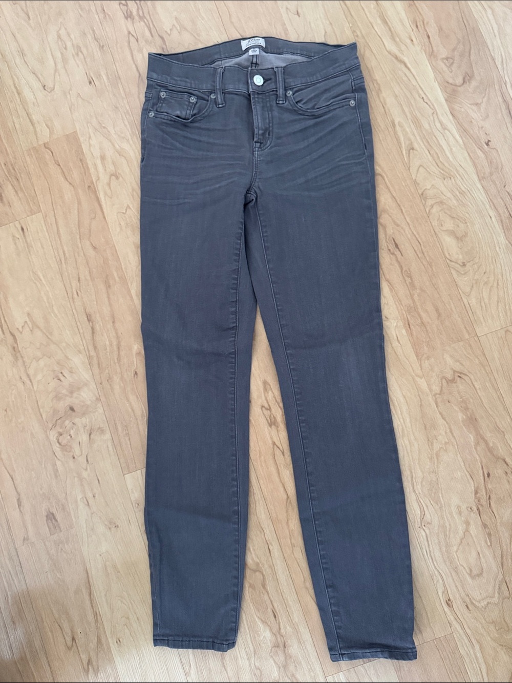 J. Crew Women's Skinny Jeans in Charcoal